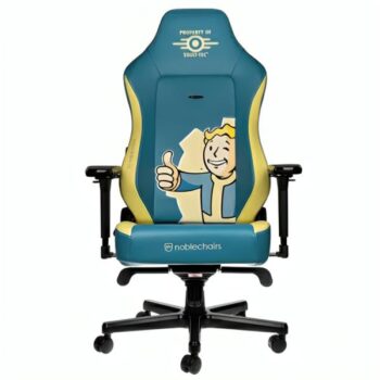 Silla Gamer Premium Cuero Sintético NobleChairs Hero Fallout Vault Tec